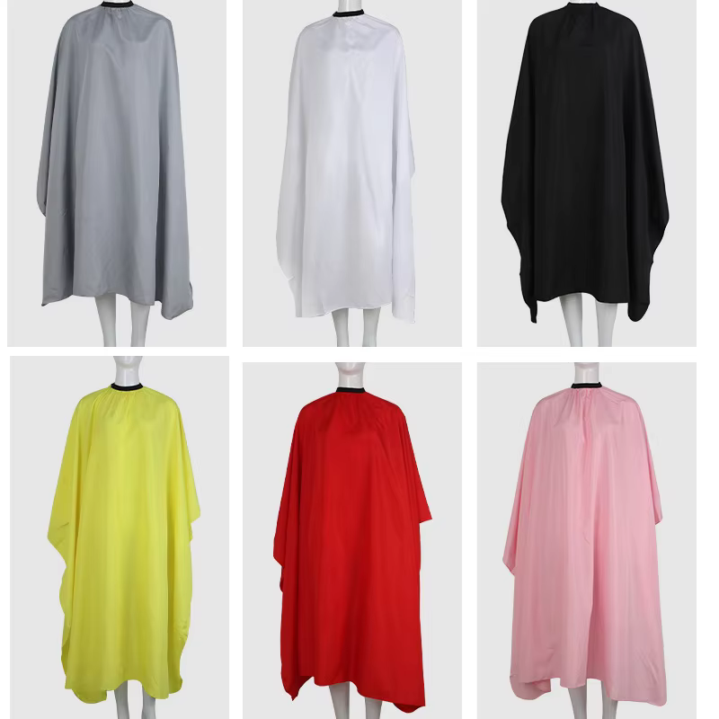 Tablier imperméable coloré pour salon de coiffure, coiffeur, coiffeur, couverture de coupe de cheveu