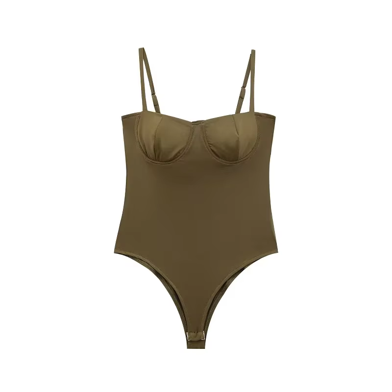 MUJER 2025 body femme Sexy Corset body pour femmes Satin dos nu body femmes une pièce combinaisons p