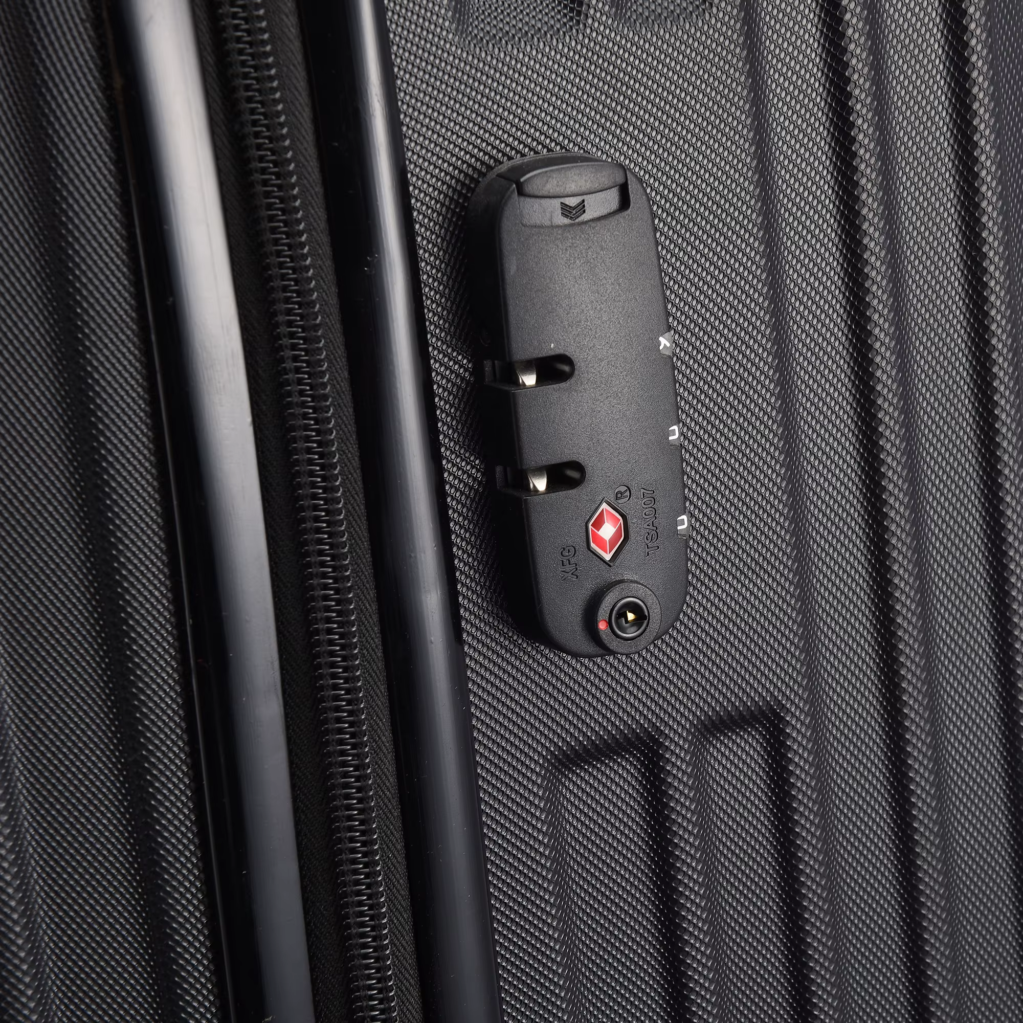 Ensemble de valises Anajqaqia 3 pièces, valise en ABS avec roulettes 360° ° Roues pivotantes et po