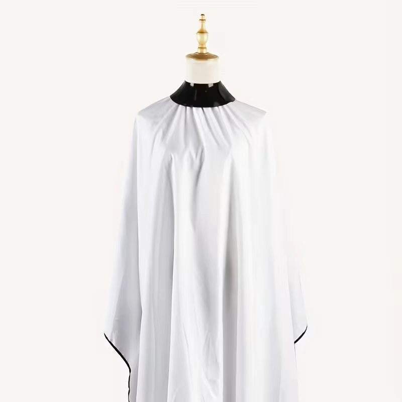 Cape de coiffure réglable en Silicone pour coloration et traitements chimiques, protecteur de cou pr