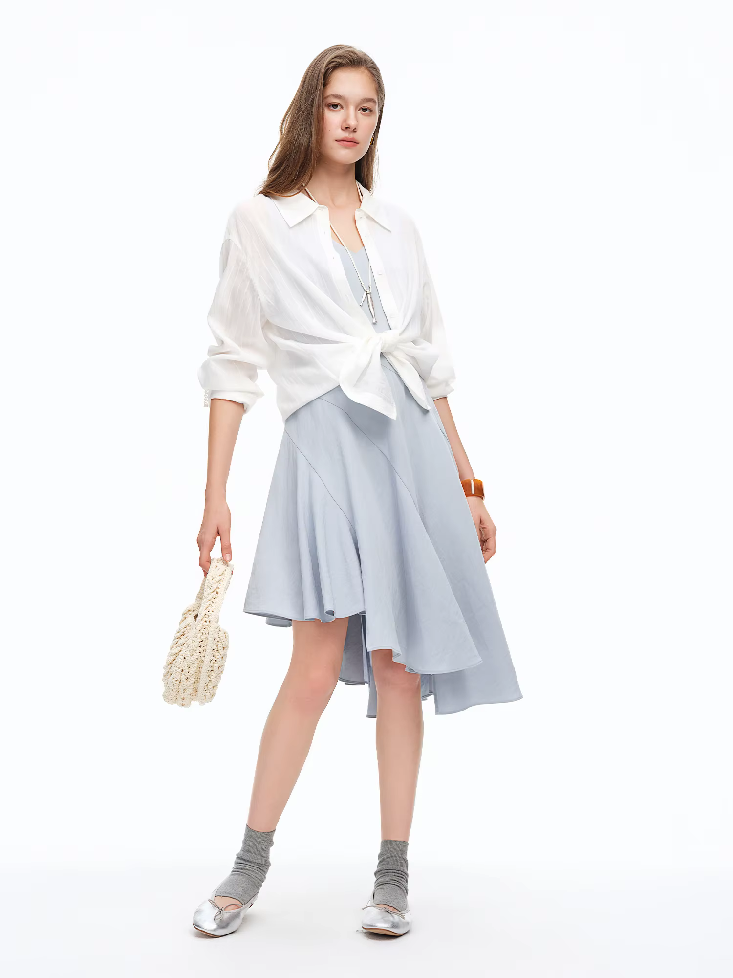 DUSHU 2026 – Nouvelle chemise d'été pour femme avec dentelle, protection solaire, légère, à manches