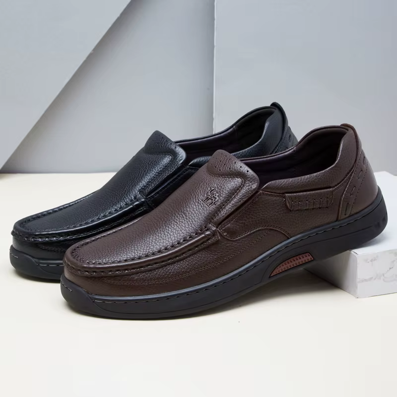 GOLDEN CAMEL mocassins chaussures pour hommes Design d'affaires formel chaussure de luxe homme décon