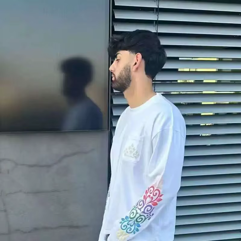 Nouveau pull Y2K tendance et polyvalent à manches longues, imprimé floral et feuilles, style rétro H