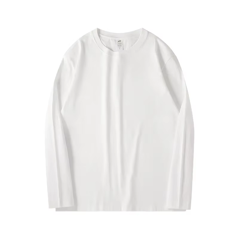 Bornladies 2025 femmes printemps automne 100% coton T-shirt fond de base à la mode solide dame à man