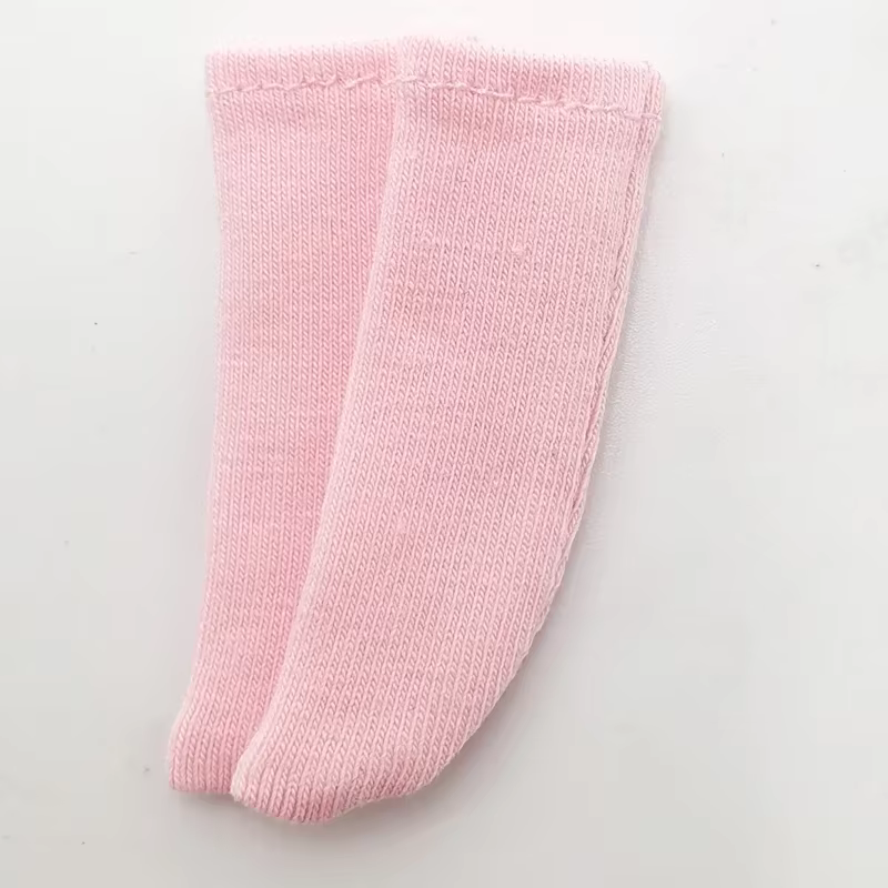 Blythe – bas de poupée, Legging Long noir et blanc pour bottes Blyth Azone, chaussettes de poupée OB