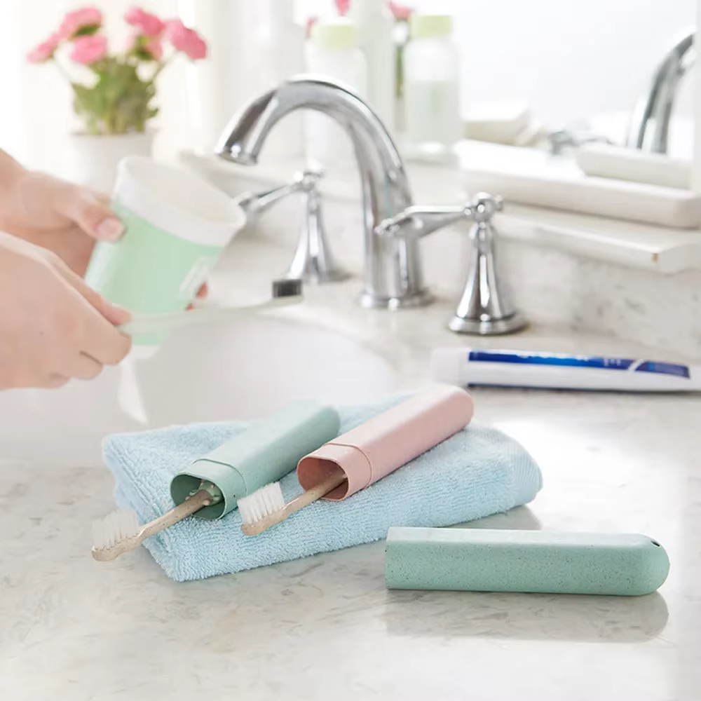 Boîte de protection pour brosse à dents de voyage Portable, 1 pièce, protection pour brosses à dents