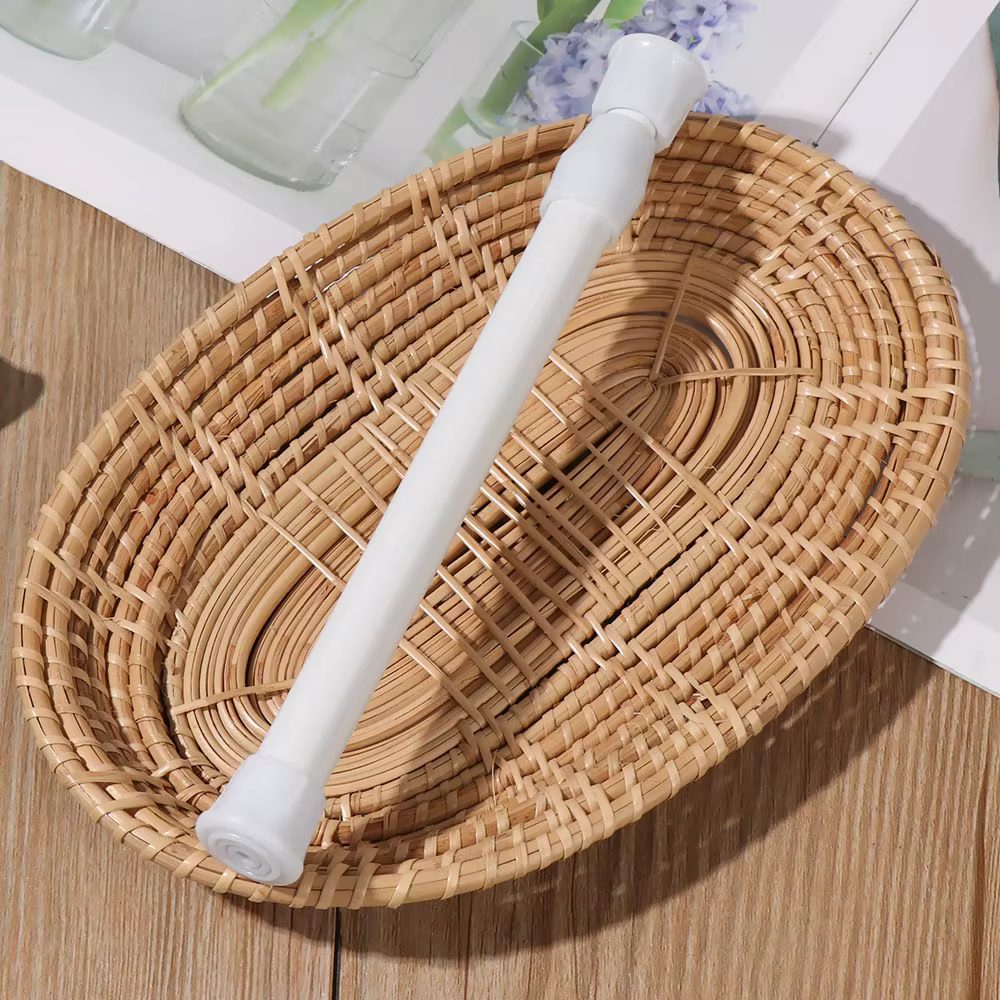 Poteau télescopique pour rideau, bâtons extensibles, multi-usages, à ressort, plus récent filet, ten