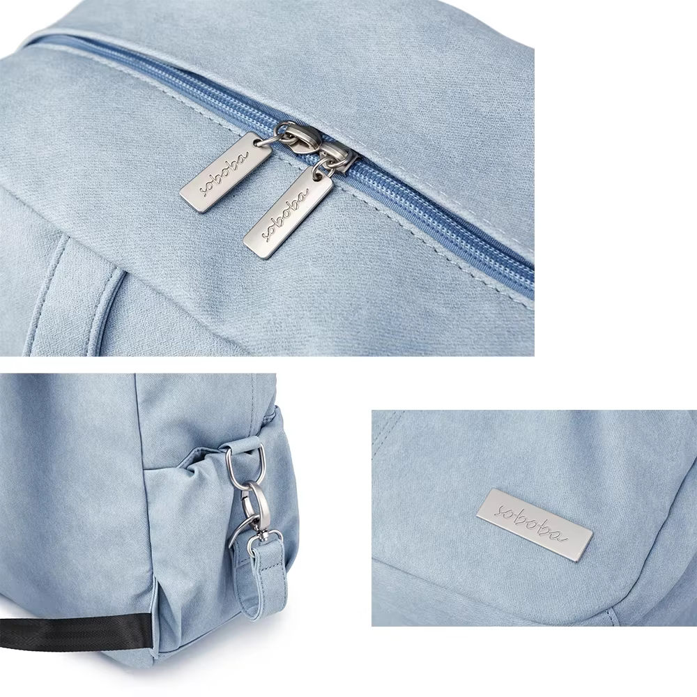 Soboba nouveau sac à dos à couches pour nouveau-né bébé grande capacité sac à couches étanche avec p
