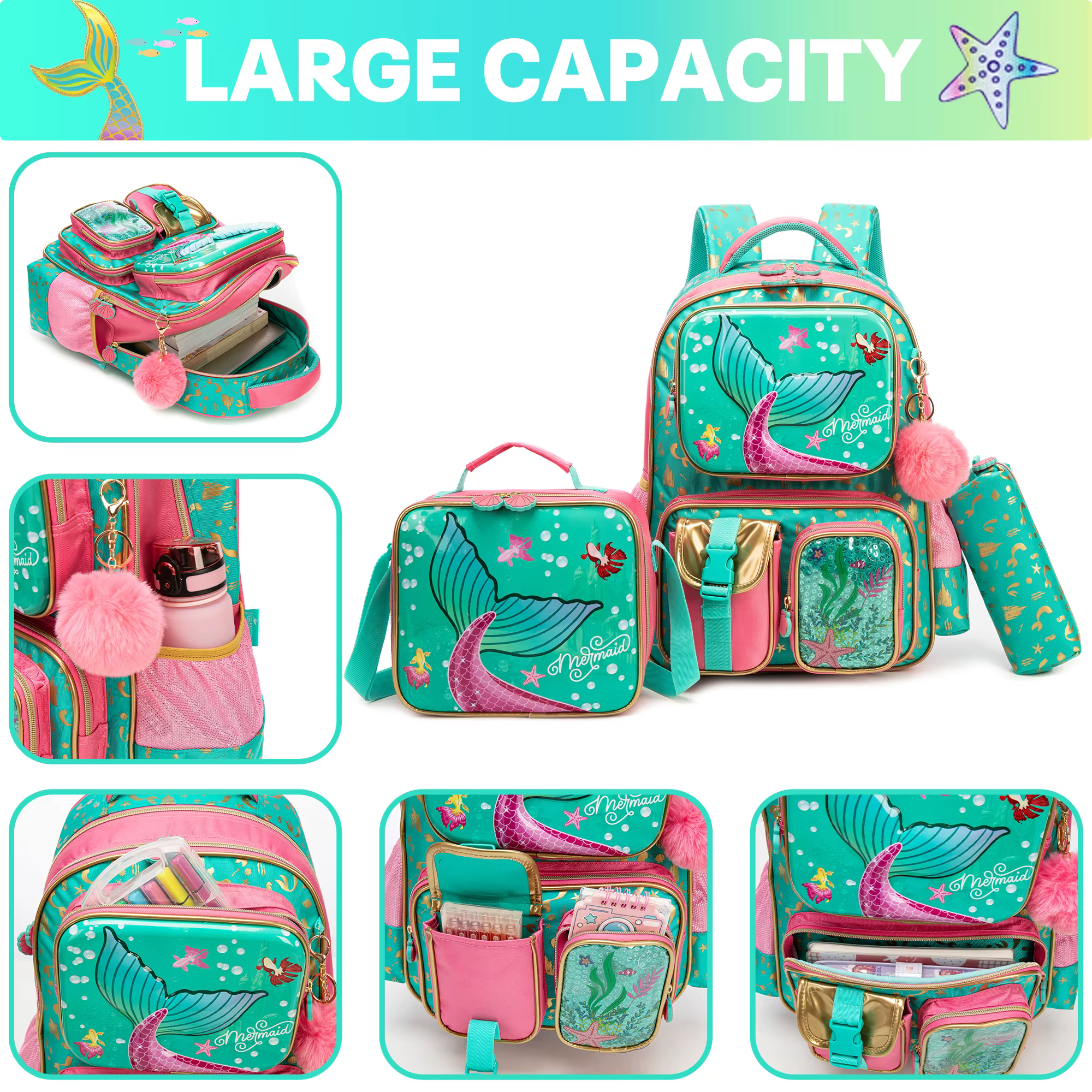 Sac à dos mignon pour filles, pour élèves du primaire et préscolaire, sac à dos mignon pour enfants,