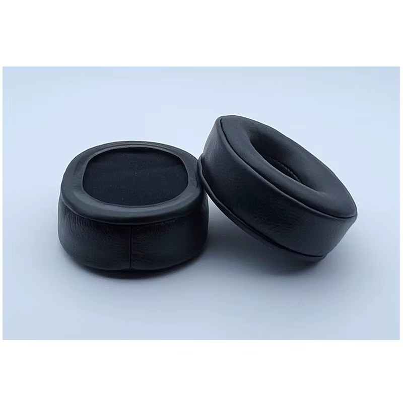 Coussinets d'oreille ovales en peau de mouton, 100x80mm, 110x90mm, 90x70mm, AKG, ATH, M50X, HyperX, 