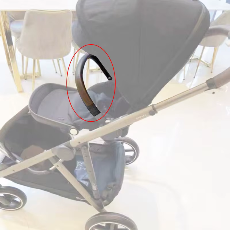 Bumosquito-Barre de pare-chocs pour Cybex Gazelle S Twin, accoudoir de poussette de bébé avec housse