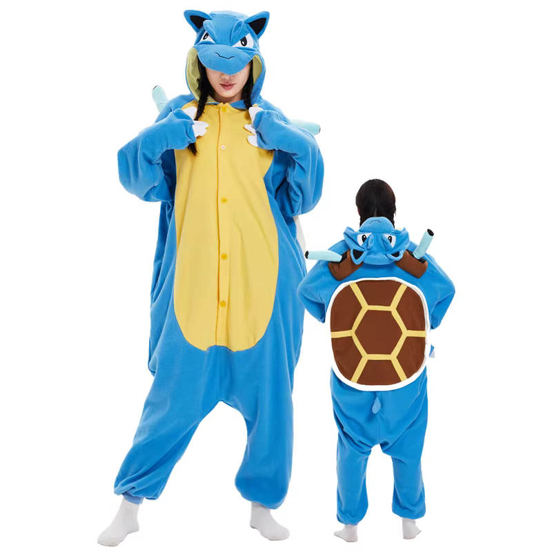 Onesieshow Animal Kigurumi Pyjamas Halloween Onesies Adulte Dessin Animé Tortue Pyjama Cosplay Costu
