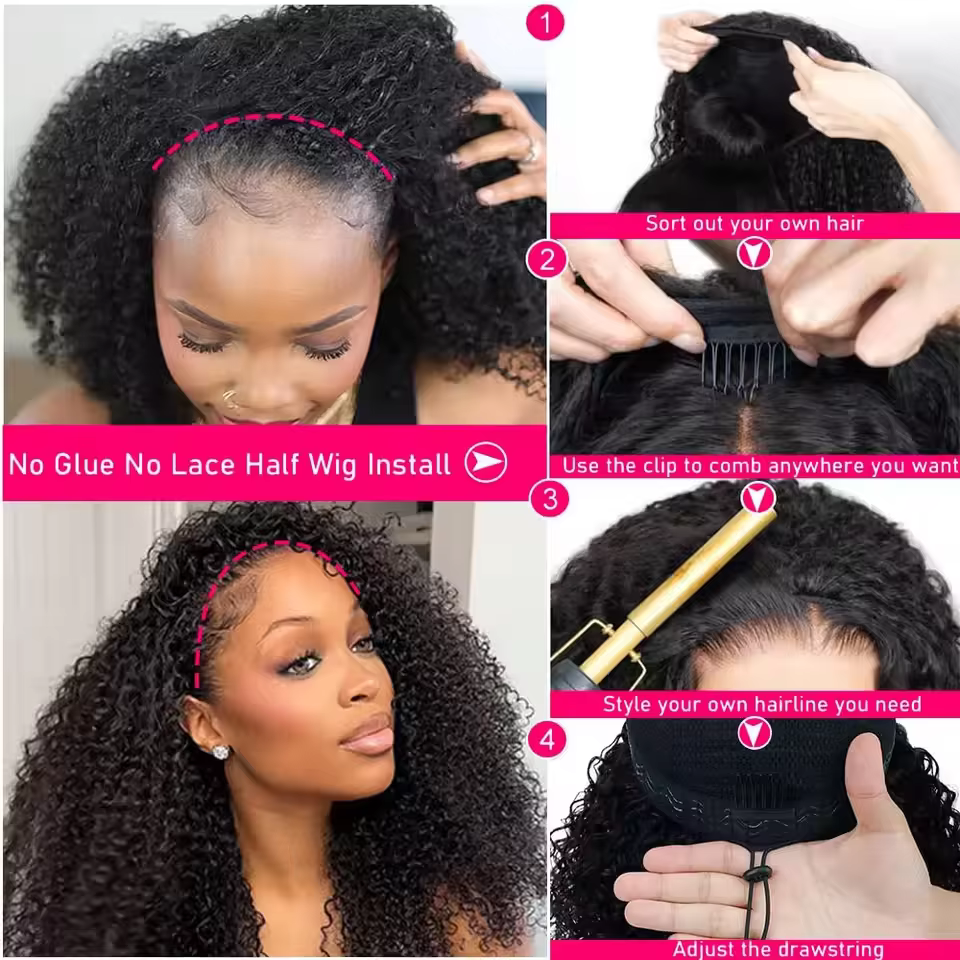 Perruques en cheveux humains bouclés birmans à 300 % de densité pour femmes, perruque brésilienne sa