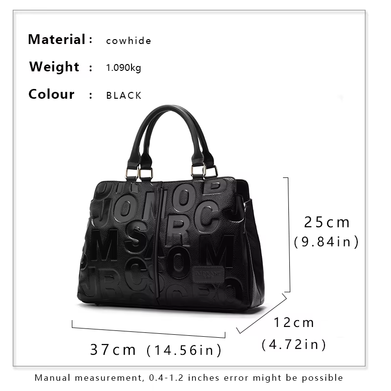 Sac pour femme en cuir - sac à bandoulière élégant en cuir véritable pour femme, sac à main de grand