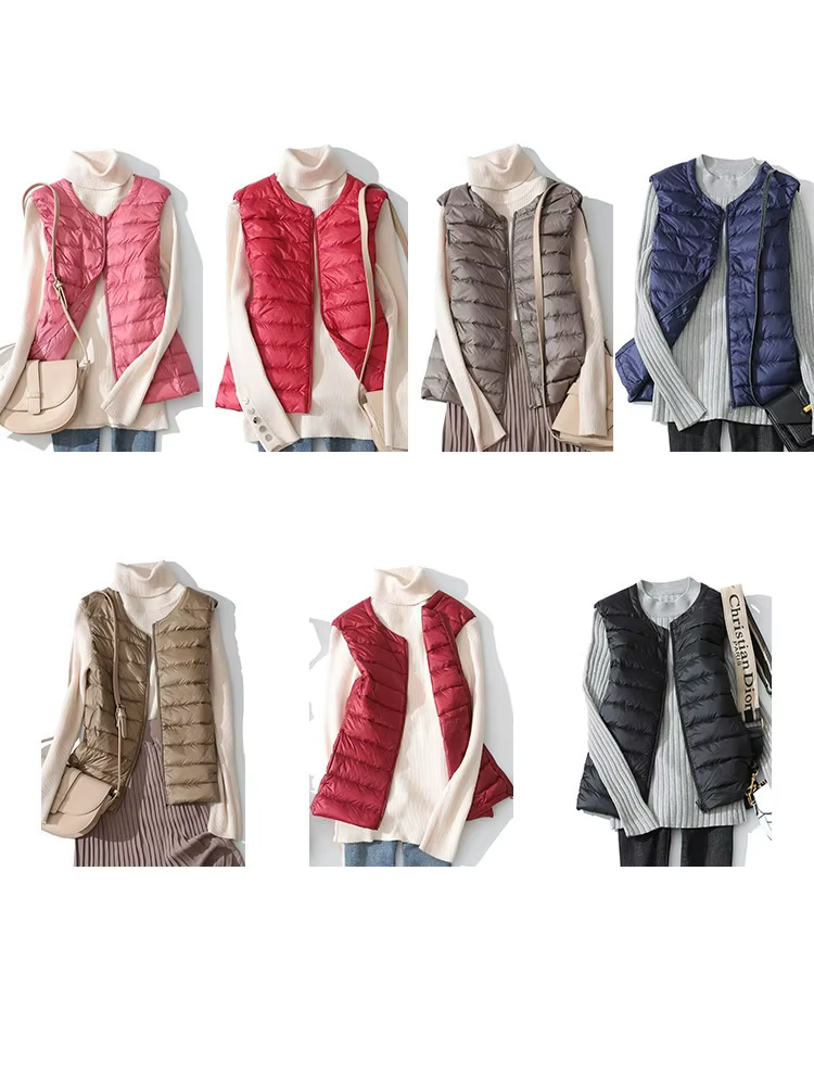 NewBang-Gilet Femme, Doublure Chaude, Glaçure Chaude, Ultra Légère, Portable, Fibre Hiver, Grande Ta