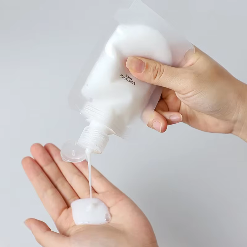 Sac distributeur de Lotion 6 tailles 30-250ml, pochettes réutilisables de voyage pour shampoing liqu