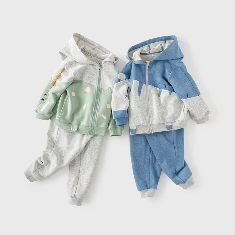 MAC-Tricot deux pièces pour enfants, mode décontractée, sports de plein air, automne, DB3236883