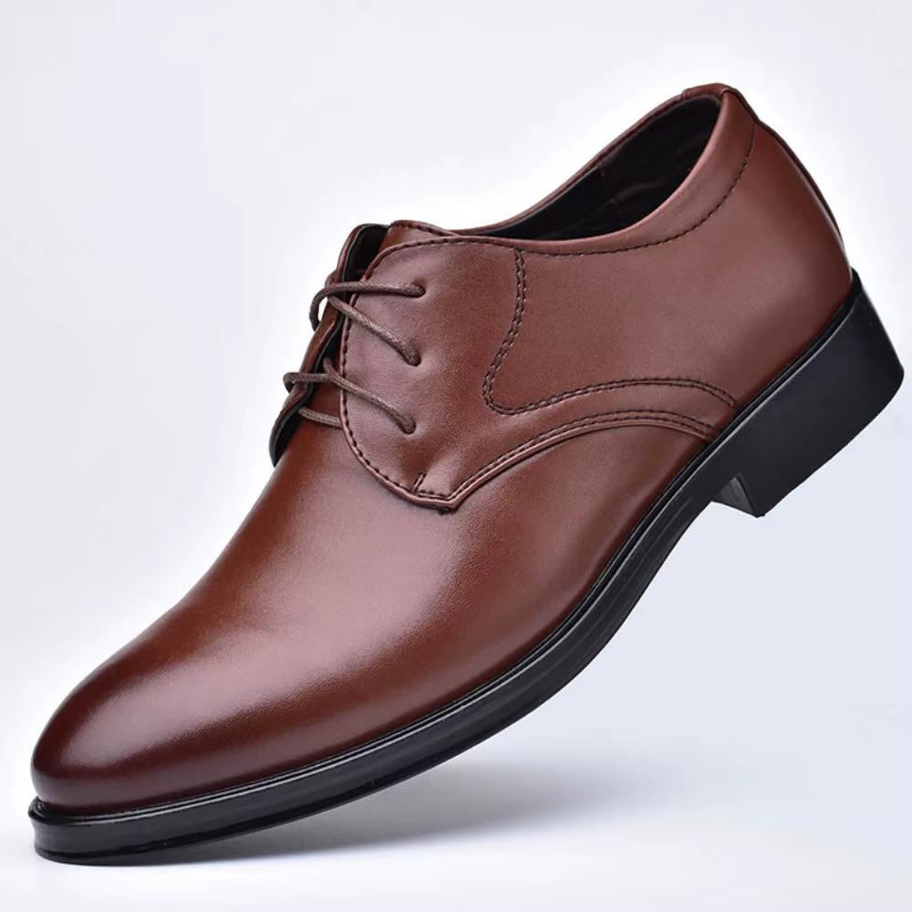 Chaussures Oxford classiques pour hommes, décontractées, habillées, formelles, à lacets, pour affair