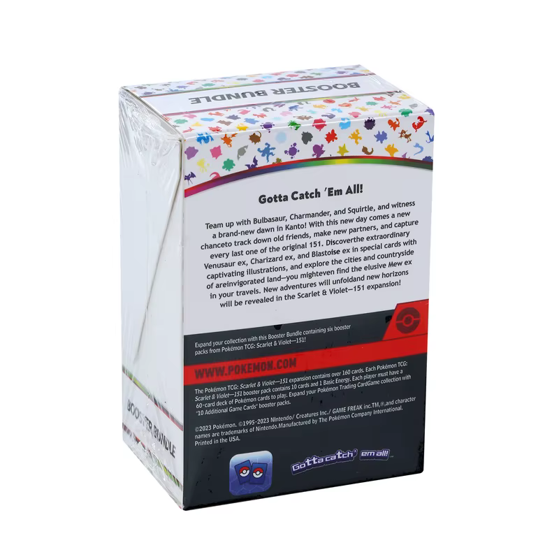 Carte Pokemon v10 Booster, rivales déestinées, évolutions prismatiques, Violet écarlate, 151, cartes