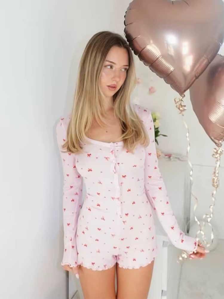 Combishort à Manches sulfet Col Rond pour Femme, Tenue de Nuit Sexy, Décontractée, avec Nministériel