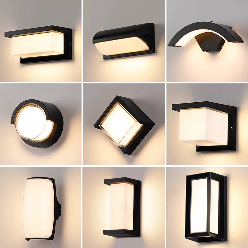 Led Extérieur Applique Murale Étanche IP65 Détecteur De Mouvement Extérieur Éclairage Porche Lumière