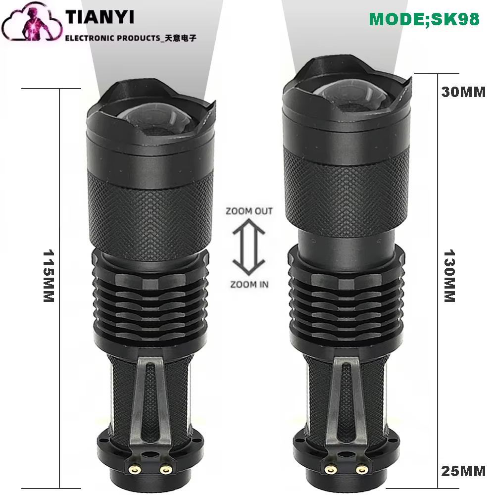 Lampe de poche IR 940nm, illuminateur infrarouge, lampe de poche illuminateur IR 850nm, Vision noctu