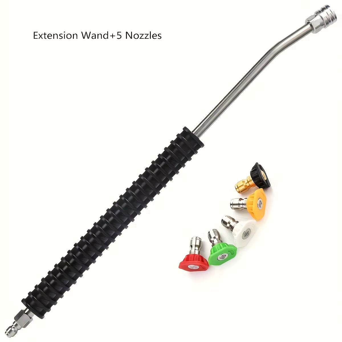 Baguette d'extension pour nettoyeur haute pression robuste, accessoire de nettoyage universel Compat
