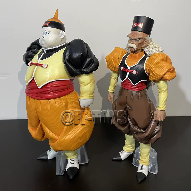 25CM Anime Dragon Ball Figure ANDROID 19 ANDROID 20 Dr.gero PVC figurines Collection modèle jouets p