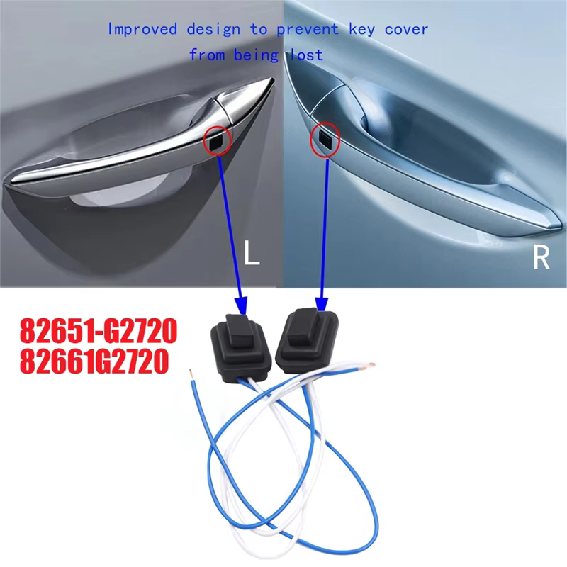 Bouton de poignée extérieure inductive, petit interrupteur, extracteur de porte, clé 82651-G2720, 82