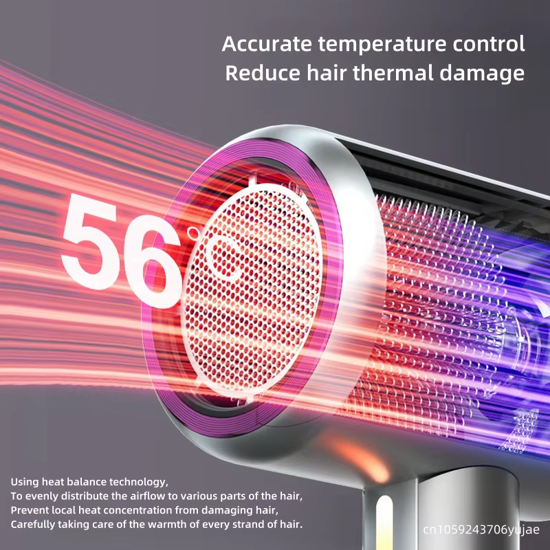 Nouveau sèche-cheveux pliant Portable 2300W haute puissance température constante Ion négatif maison