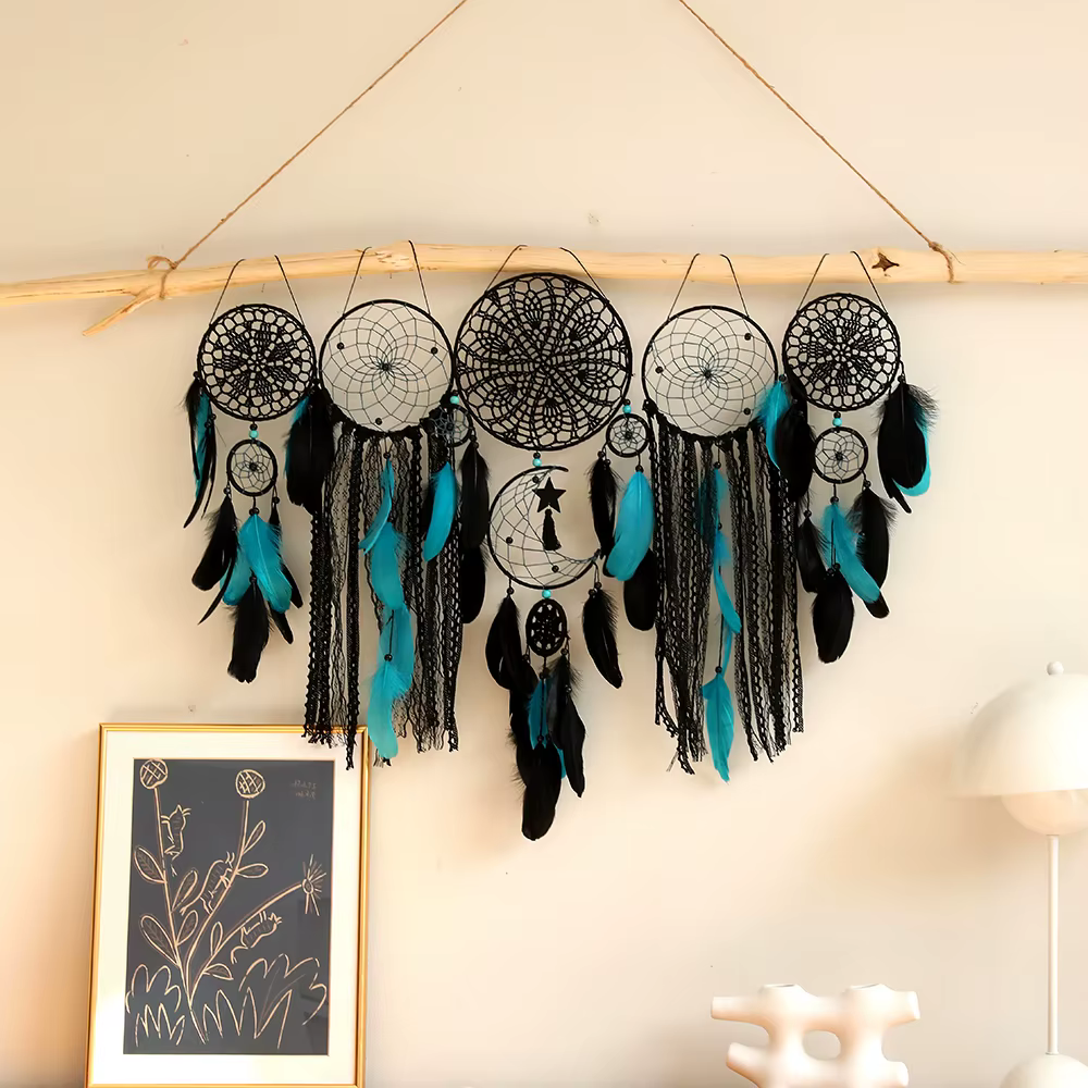 Attrape-rêve pour décoration de salon et de chambre à coucher, grand cadeau de Noël, fête des mères,