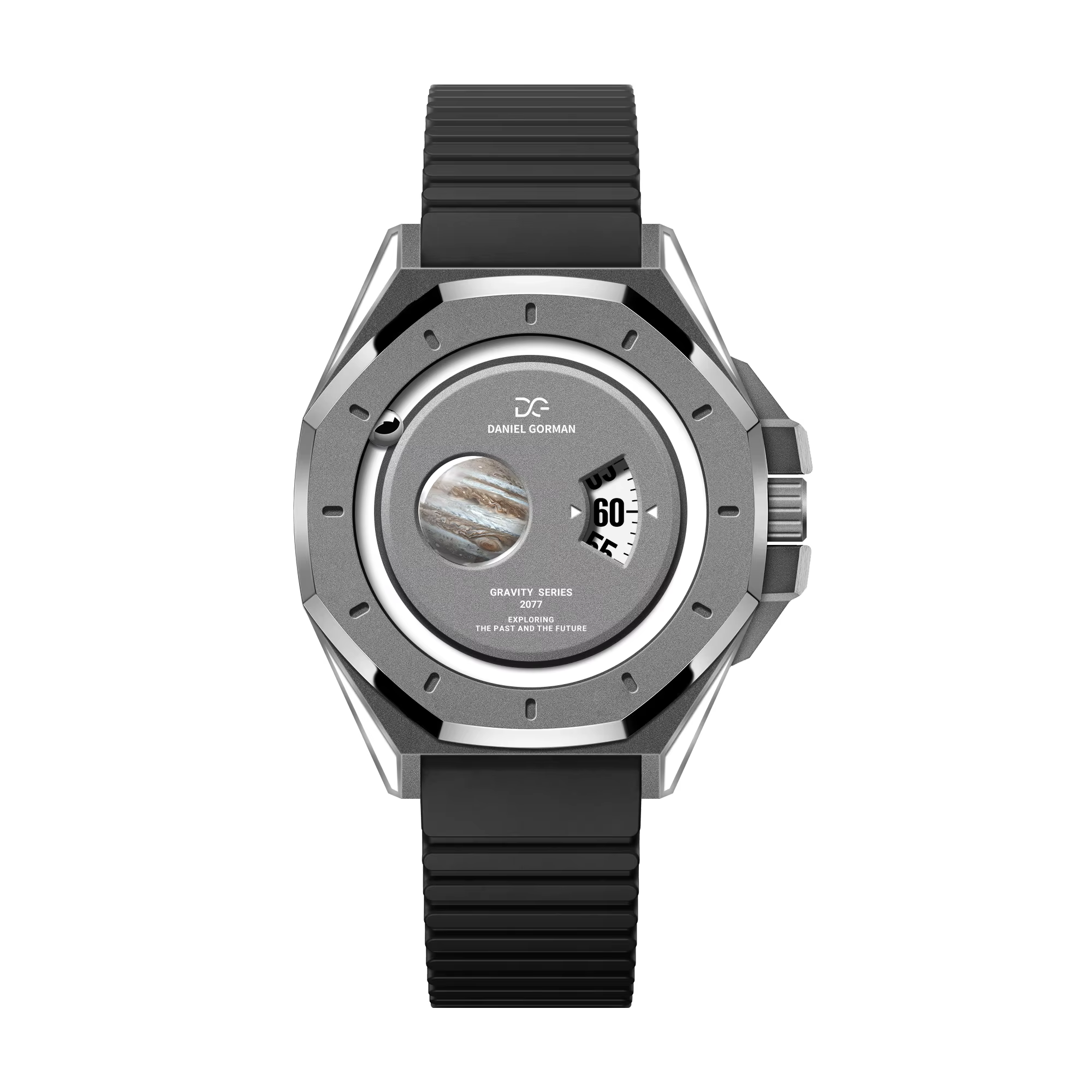 DANIEL GORMAN montre pour hommes de luxe conception planétaire calendrier veilleuse étanche horloge