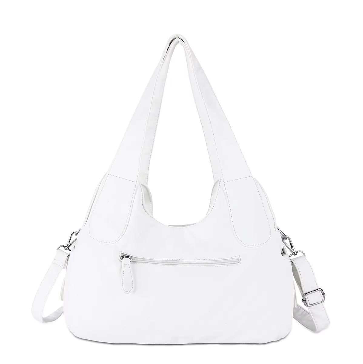 Sac à main vintage noir grande taille Angel Kiss pour femme, sac à bandoulière tendance, sacoche à p