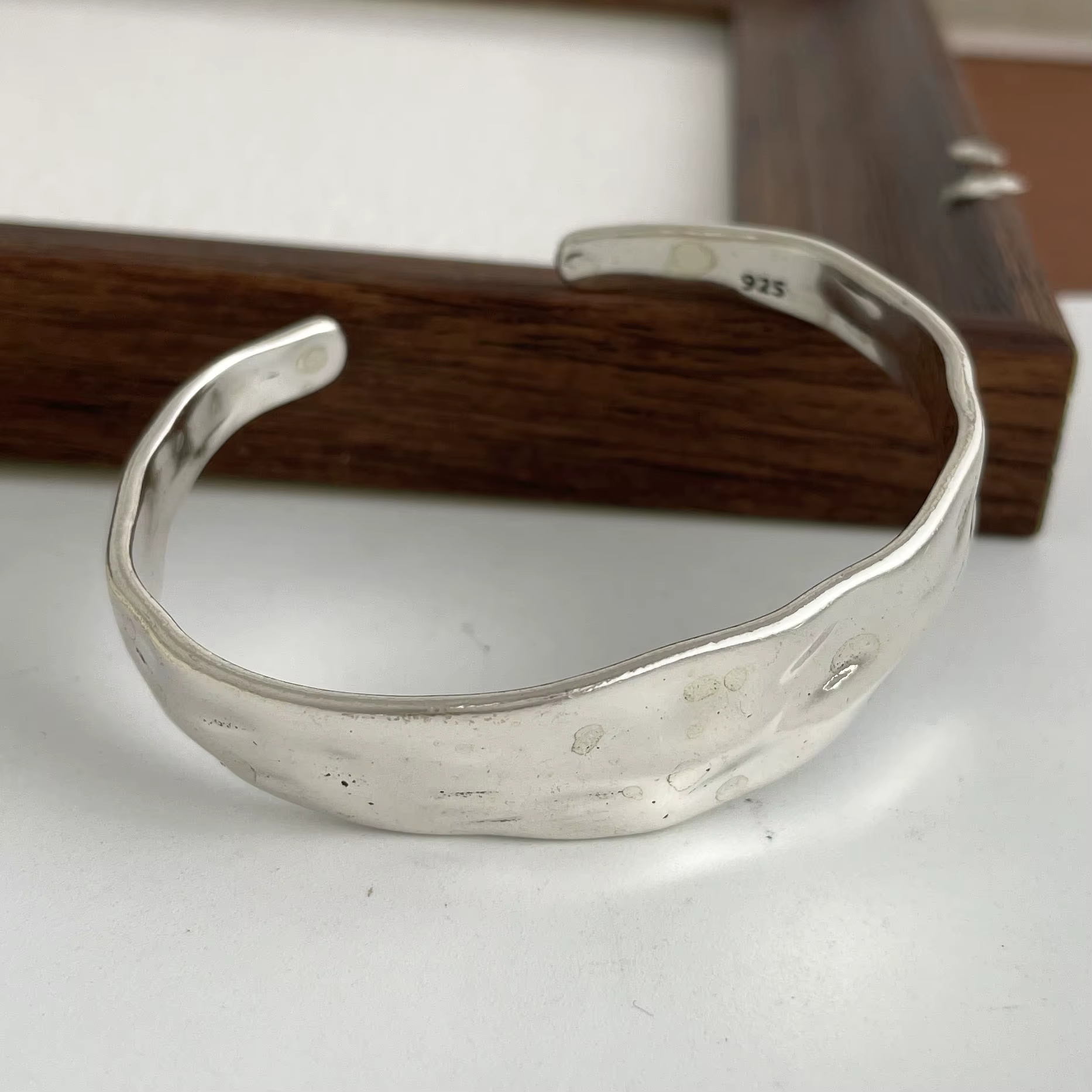 Bracelets en argent Sterling 925 pour femmes et hommes, accessoires larges, tendance, Vintage, chaîn