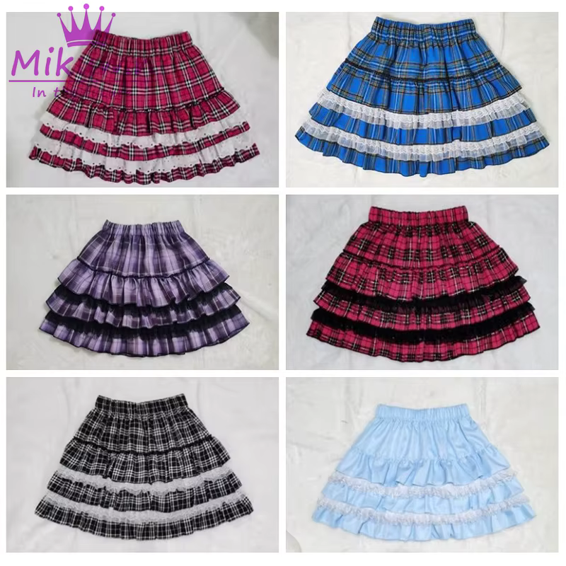 Mikumn-Jupes à carreaux pour filles punk, Harajuku Y2k, Kawaii, jupes pour femmes, gothique japonais