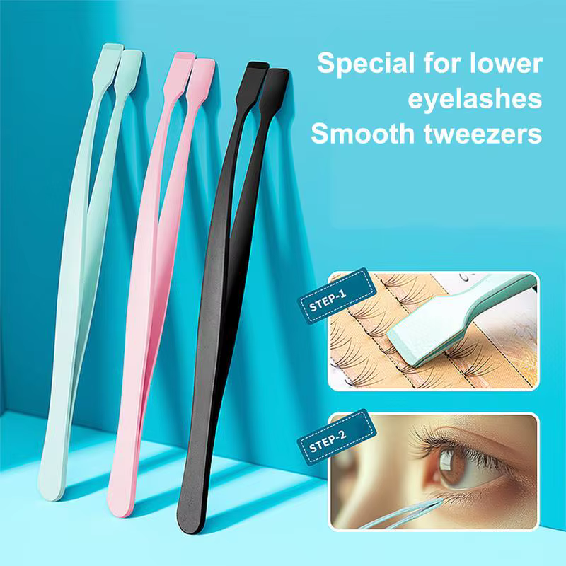 Outil de maquillage professionnel précis, outil applicateur de cils, grappe de cils, pincettes appli