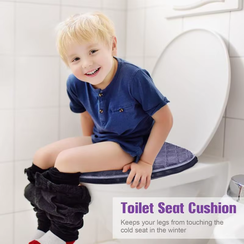 Nouveau hiver couverture de toilette en peluche couverture de siège modèles étanche modèle universel