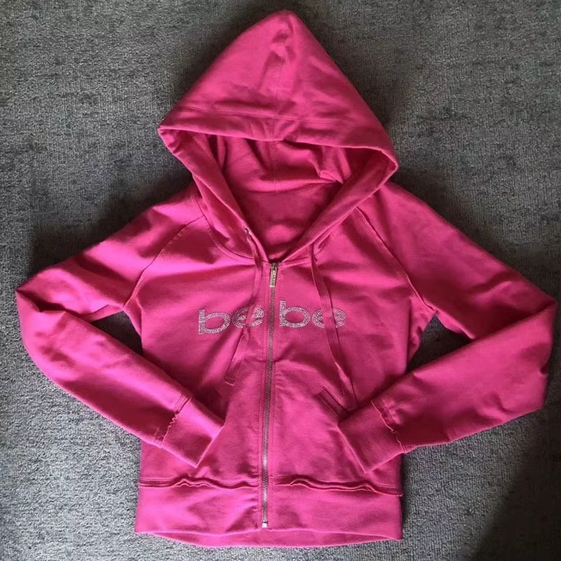 Sweats à capuche zippés gothiques avec biscuits pour femmes, veste à capuche Harajuku, streetwear Bl