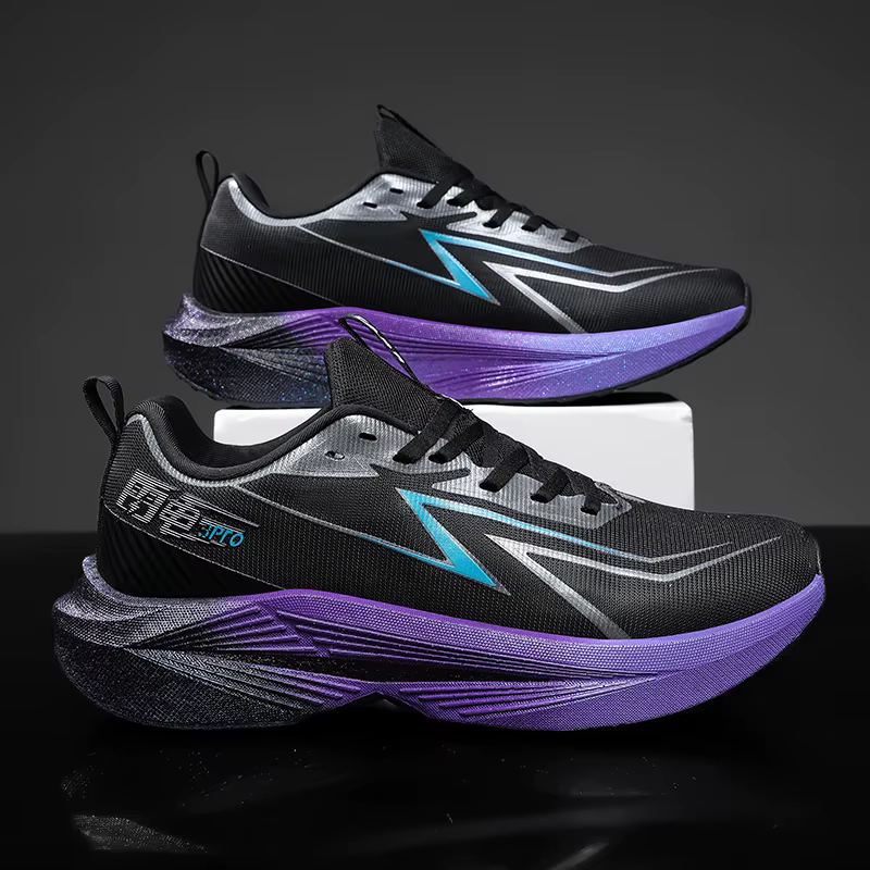 Chaussures de course 2026 avec plaque carbone, spécialité marathon, pour hommes et femmes, respirant