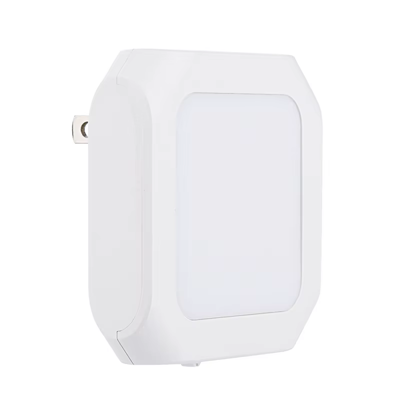 Veilleuse avec prise ue/US contrôle de la lumière LED lampe de nuit appliques murales pour la maison