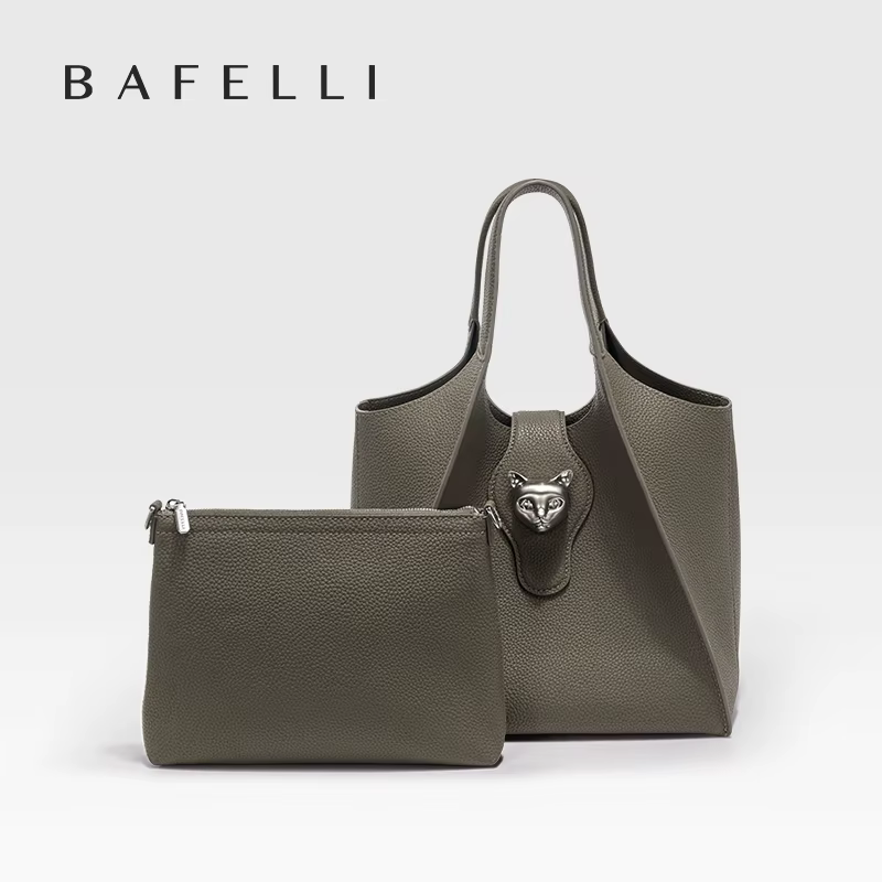 Sac à main fourre-tout de voyage BAFELLI 2026 pour femme en cuir véritable, sac à main unisexe de lu