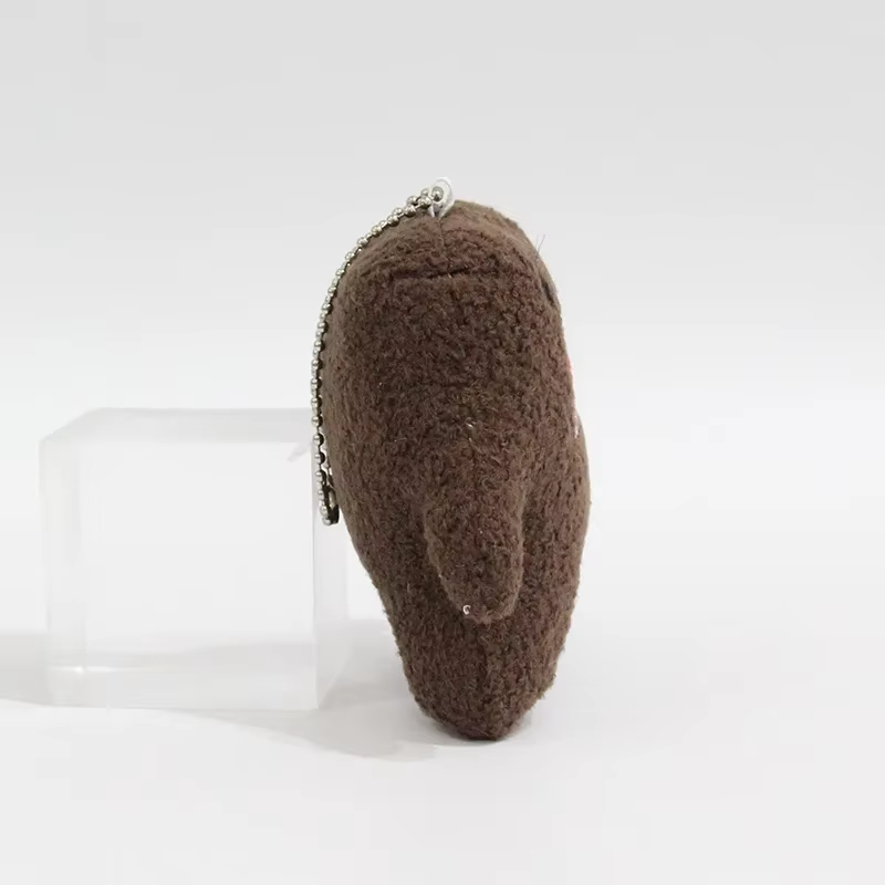 Kawaii mignon Domo Kun peluche porte-clés boule chaîne dessin animé Kawaii mignon sac porte-clés pet