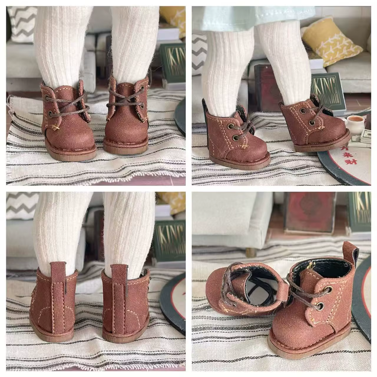 Poupées BJD personnalisées, corps gras de 18.5cm pour poupée Blyth STO, corps articulé, peau blanche