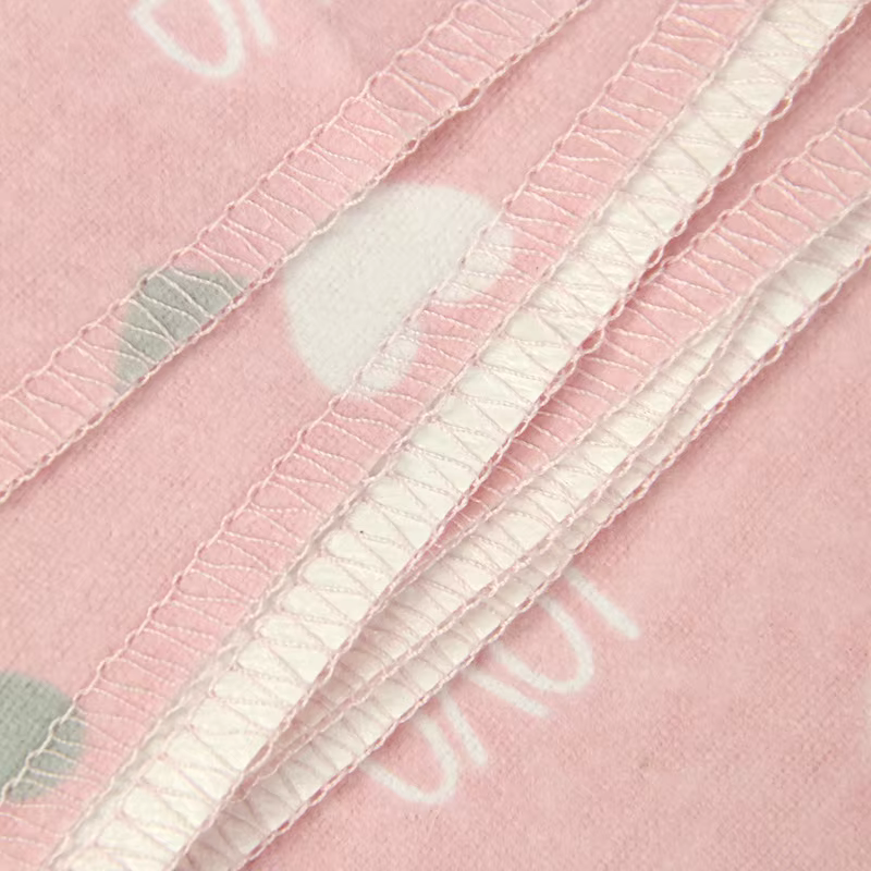 Couverture de réception 100% coton pour bébé, 4 pièces/paquet, 76x76cm, drap de lit pour bébé, couve