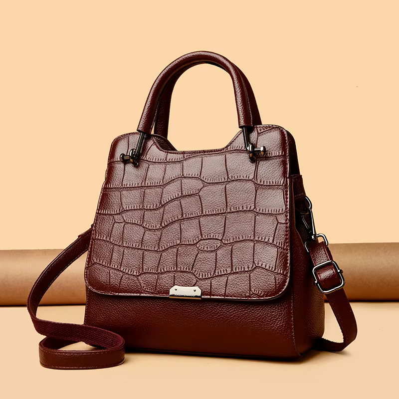 Femmes Vintage seau sac à bandoulière en cuir PU grande capacité sac à main sac à main dames mode sa