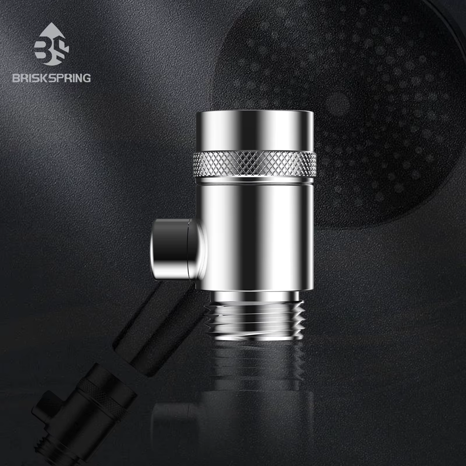 BriskSpring Micro générateur de bulles pour Showhead G1/2 connecteur pomme de douche filtre Nanobble