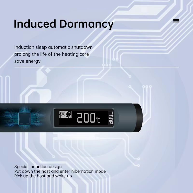 ALIENTEK T80 T80P fer à souder intelligent PD 65W QC température constante réglable Portable Kit de 