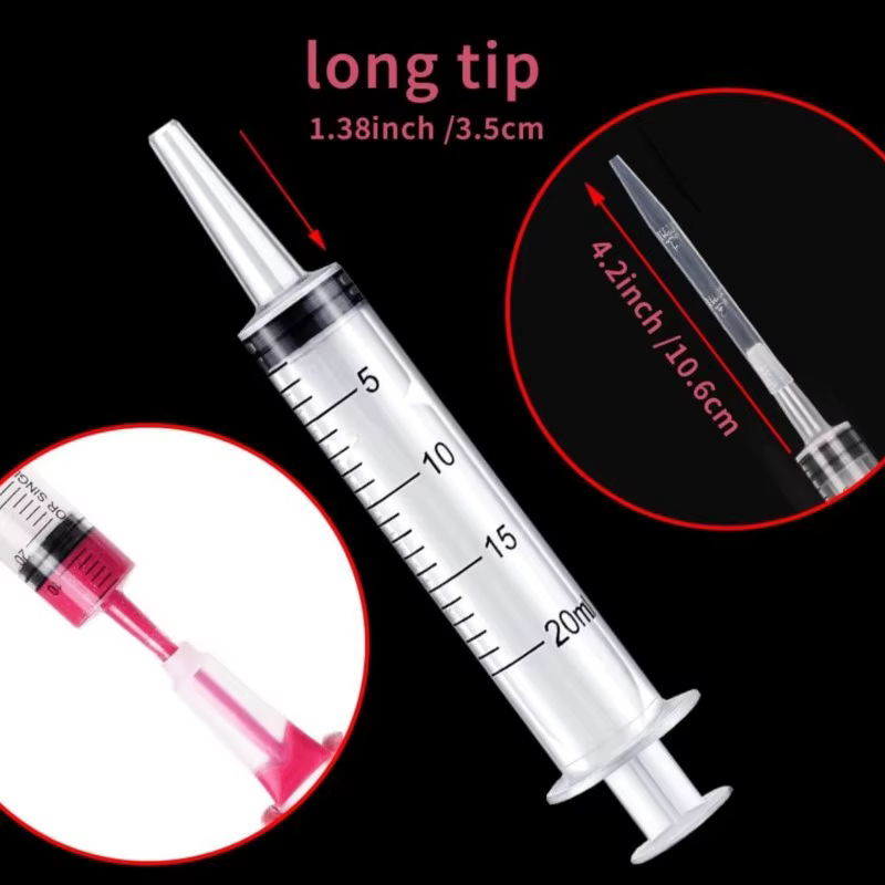 Seringue sans aiguille, outil de mesure, pompe à huile hydroponique, distributeur de médicaments pou