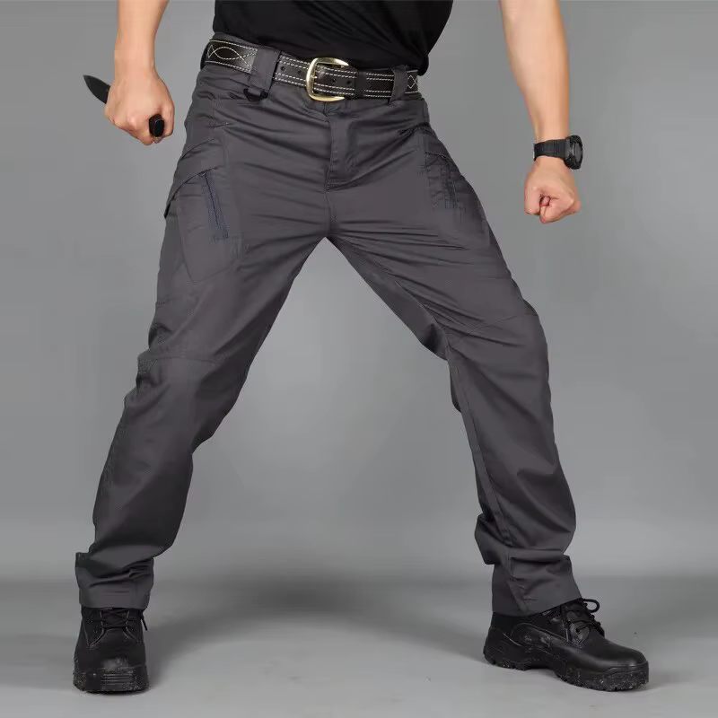 Pantalon tactique militaire Cargo pour hommes, imperméable, décontracté, résistant à l'usure, multi-
