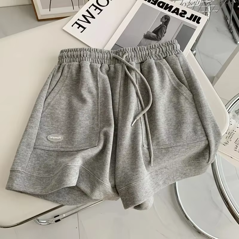 2026 femmes confortable ample jambe large cordon un pantalon taille mince coupe ajustée décontracté 